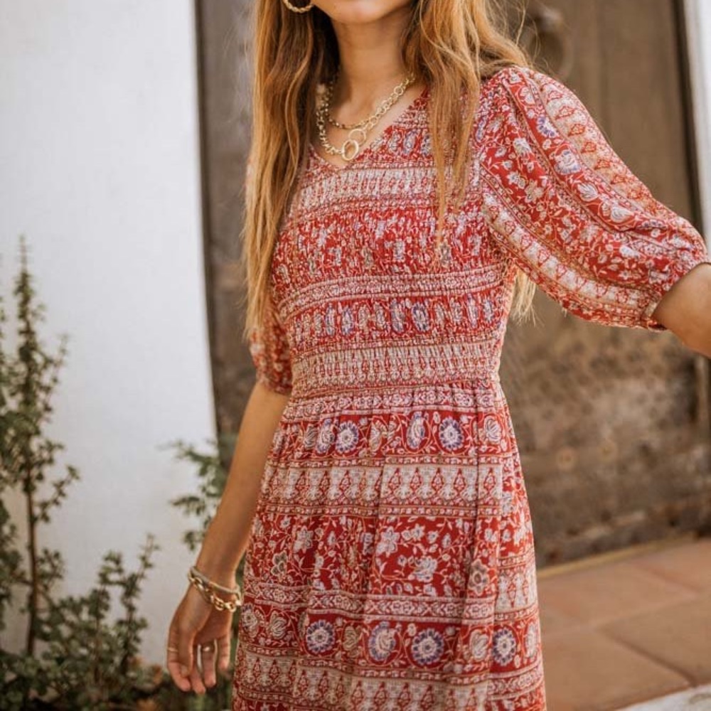 Bohme Boho Midi Dress
